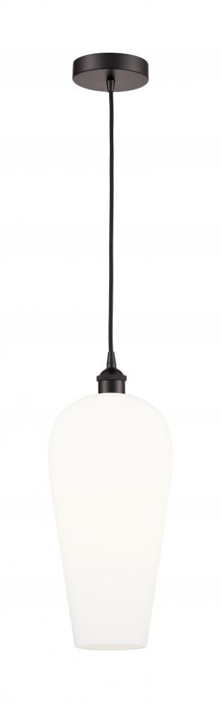 Chelsea - 1 Light - 8 inch - Oil Rubbed Bronze - Cord hung - Mini Pendant