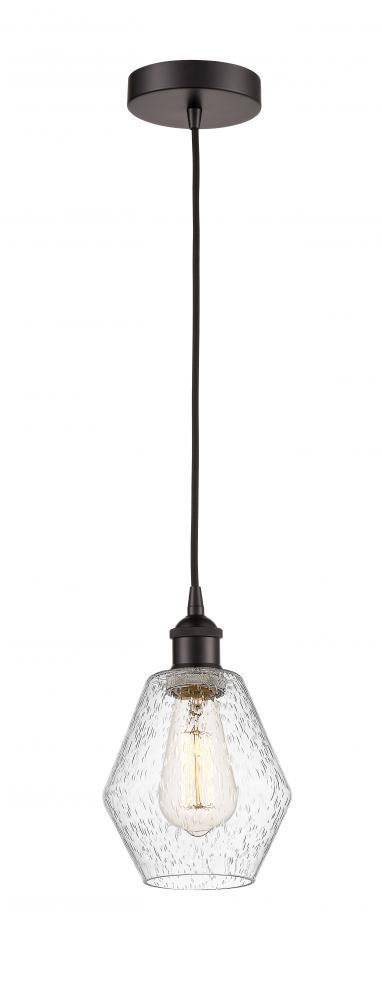 Cindyrella - 1 Light - 6 inch - Oil Rubbed Bronze - Cord hung - Mini Pendant
