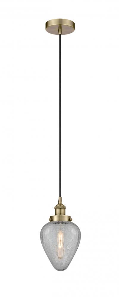 Geneseo - 1 Light - 7 inch - Antique Brass - Multi Pendant