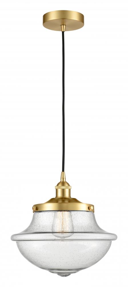 Oxford - 1 Light - 12 inch - Satin Gold - Multi Pendant