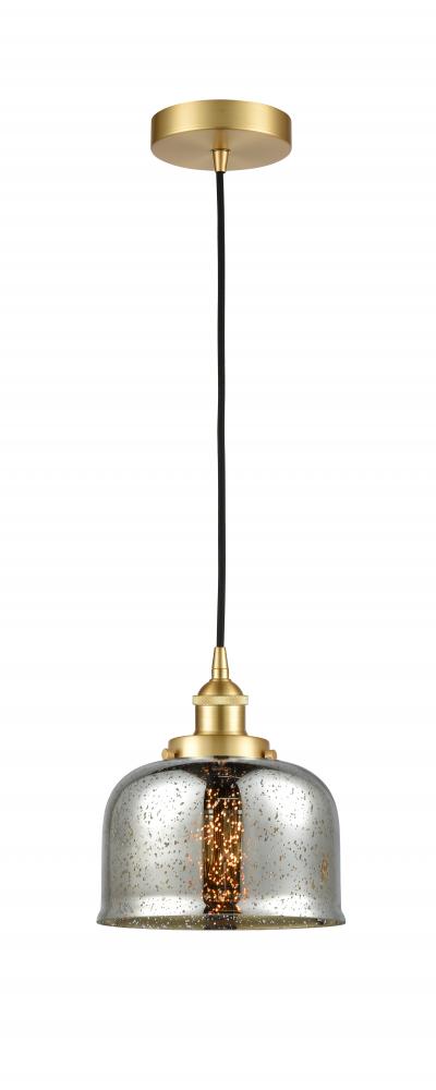Cone - 1 Light - 8 inch - Satin Gold - Multi Pendant