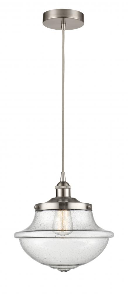 Oxford - 1 Light - 12 inch - Satin Nickel - Multi Pendant