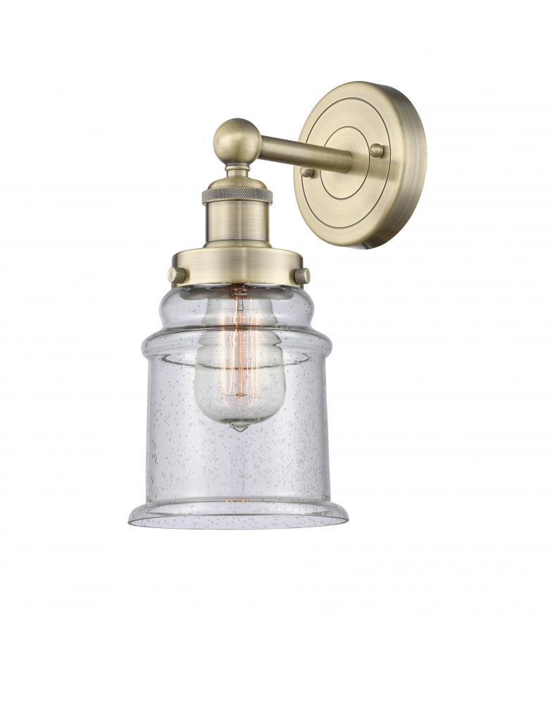 Canton - 1 Light - 6 inch - Antique Brass - Sconce