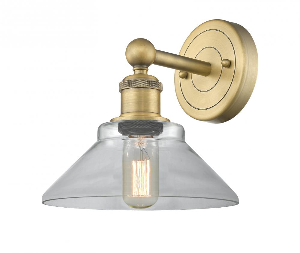 Orwell - 1 Light - 8 inch - Brushed Brass - Sconce