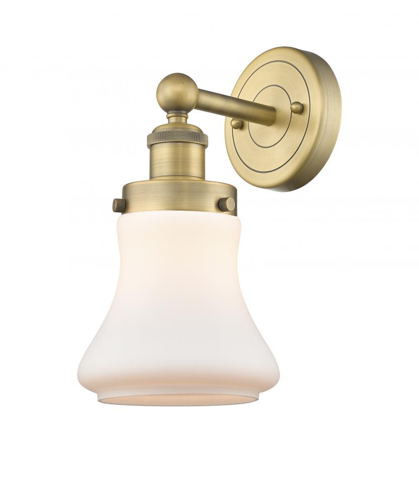 Bellmont - 1 Light - 6 inch - Brushed Brass - Sconce