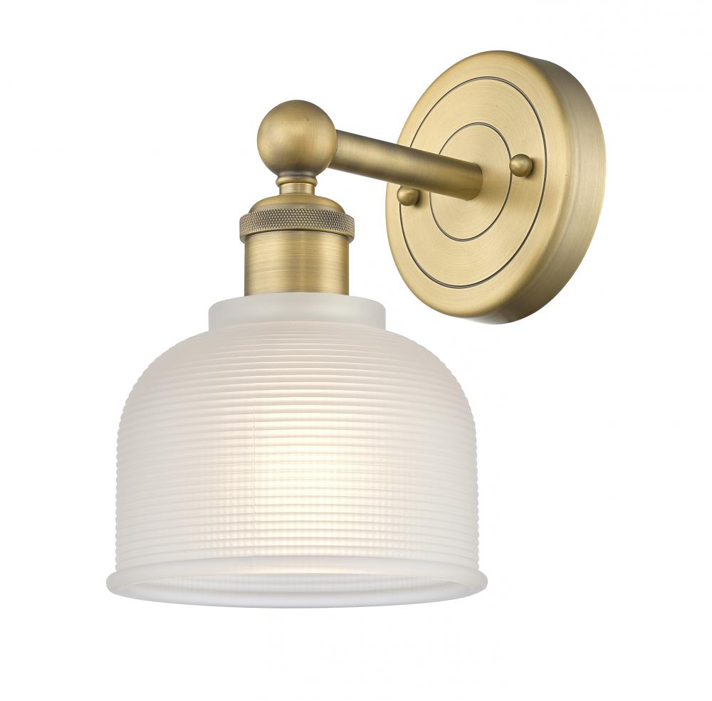 Dayton - 1 Light - 6 inch - Brushed Brass - Sconce