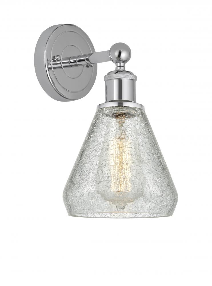 Conesus - 1 Light - 6 inch - Polished Chrome - Sconce