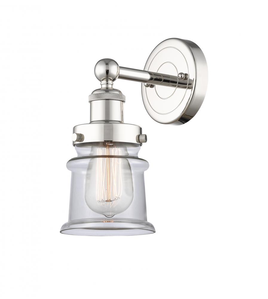 Canton - 1 Light - 5 inch - Polished Nickel - Sconce