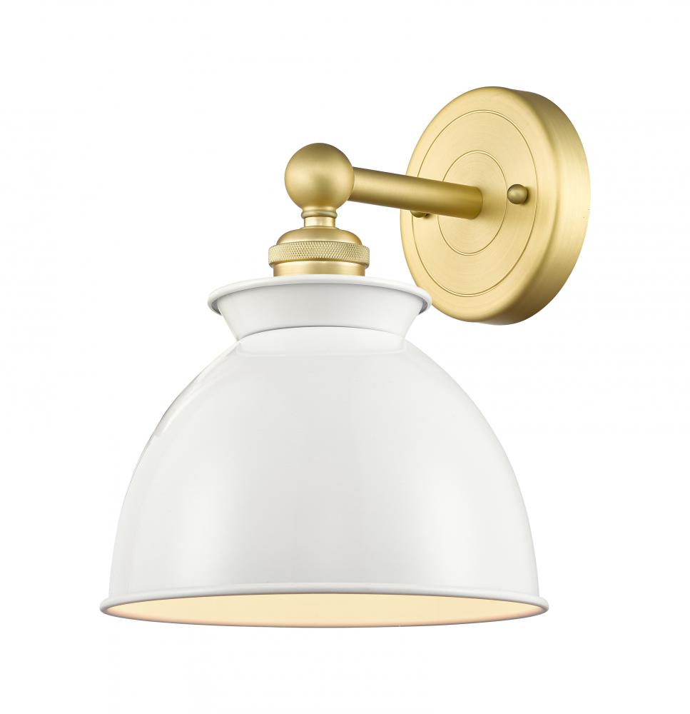 Adirondack - 1 Light - 8 inch - Satin Gold - Sconce
