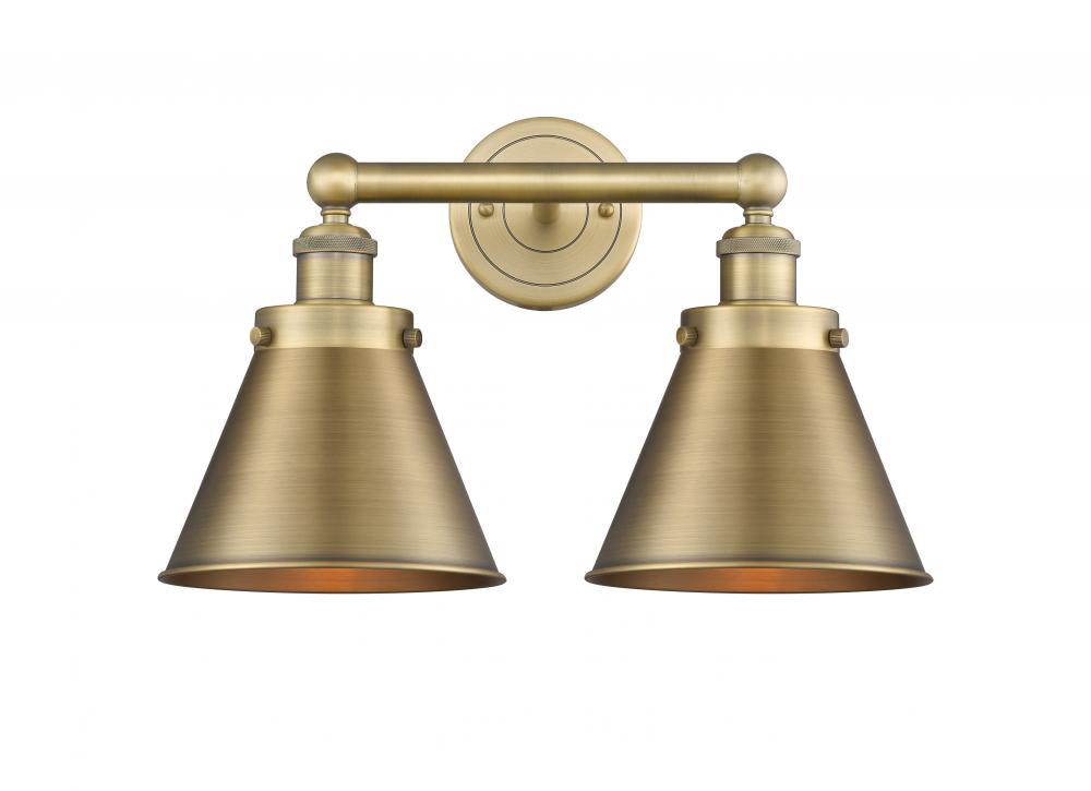 Appalachian - 2 Light - 17 inch - Brushed Brass - Bath Vanity Light