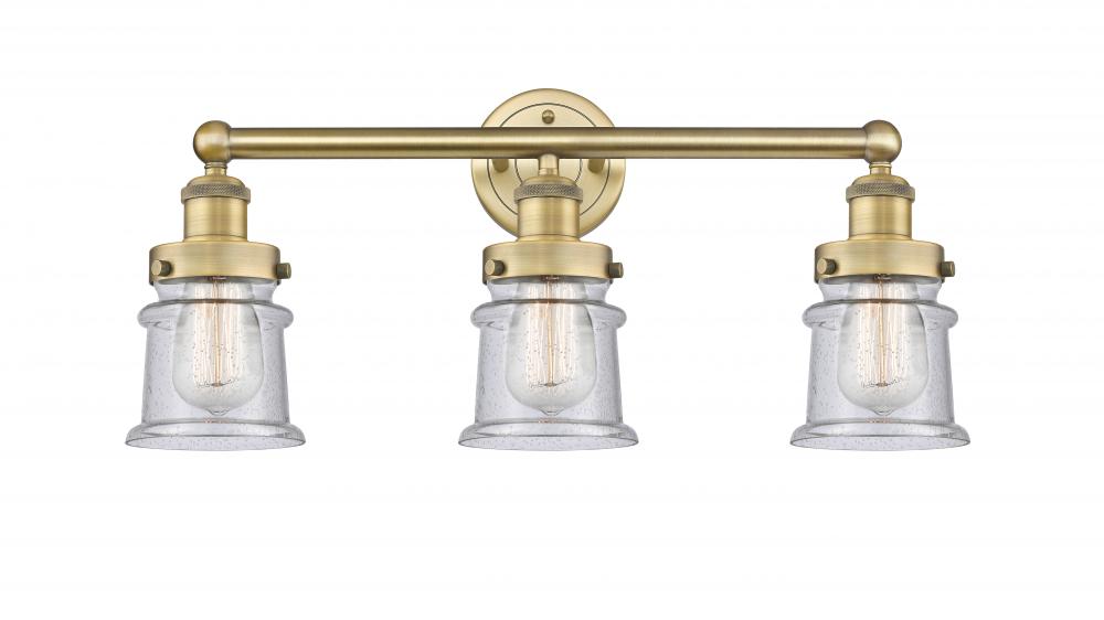 Canton - 3 Light - 23 inch - Brushed Brass - Bath Vanity Light