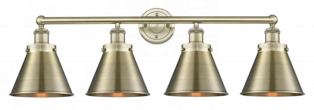 Appalachian - 4 Light - 35 inch - Antique Brass - Bath Vanity Light