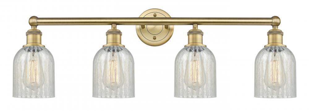 Caledonia - 4 Light - 32 inch - Brushed Brass - Bath Vanity Light