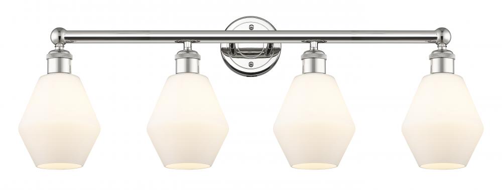 Cindyrella - 4 Light - 33 inch - Polished Nickel - Bath Vanity Light