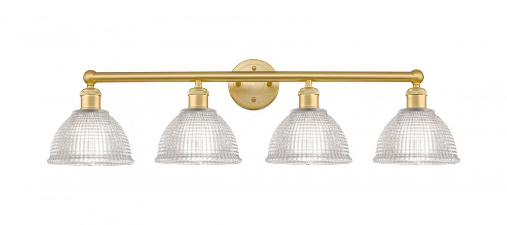 Arietta - 4 Light - 35 inch - Satin Gold - Bath Vanity Light