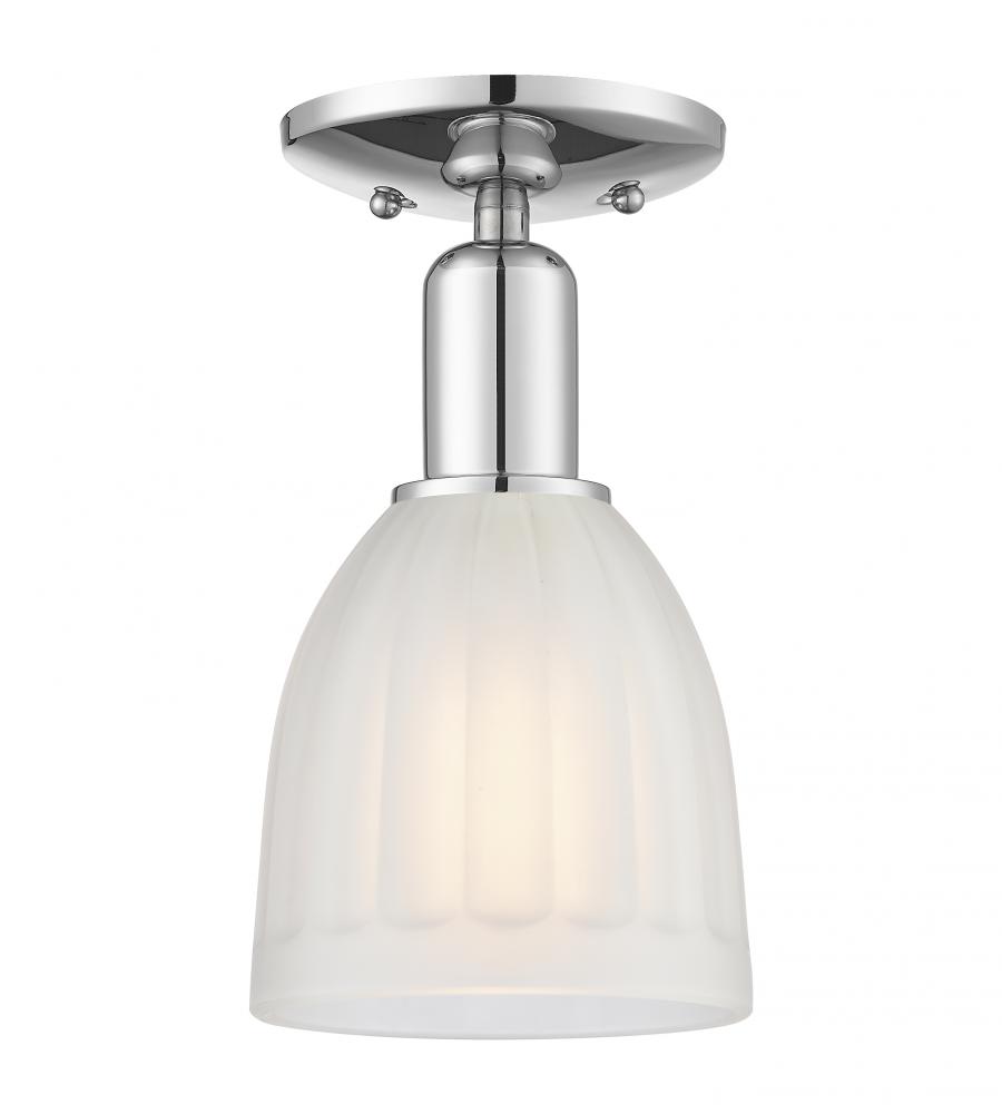 Brookfield - 1 Light - 6 inch - Polished Chrome - Semi-Flush Mount
