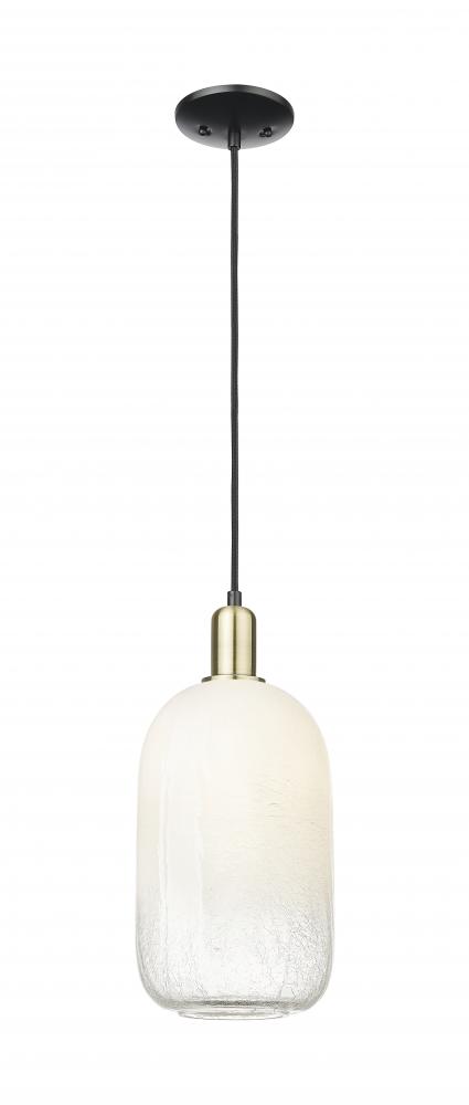 Brookhaven Cloche - 1 Light - 6 inch - Black Antique Brass - Cord hung - Mini Pendant