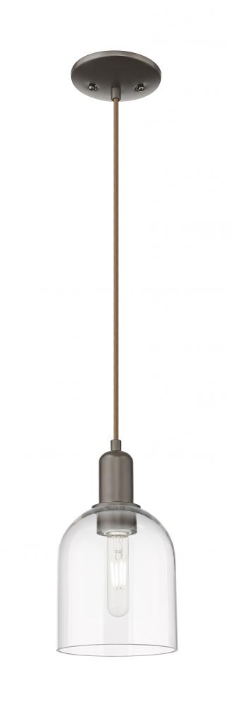 Bella - 1 Light - 6 inch - Oil Rubbed Bronze - Cord hung - Mini Pendant