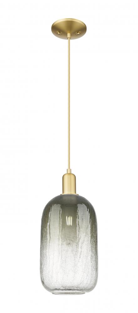 Brookhaven Cloche - 1 Light - 6 inch - Satin Gold - Cord hung - Mini Pendant