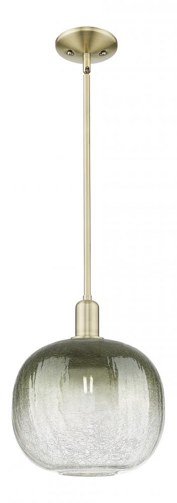 Brookhaven Sphere - 1 Light - 6 inch - Antique Brass - Mini Pendant