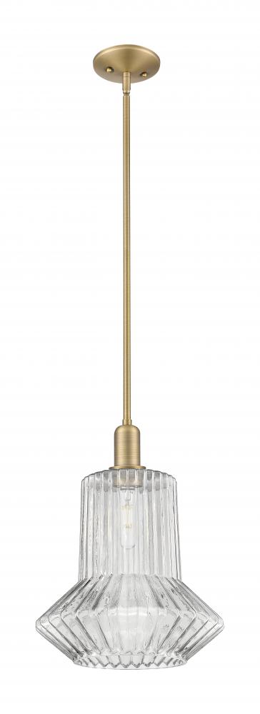 Springwater - 1 Light - 12 inch - Oil Rubbed Bronze - Stem hung - Mini Pendant
