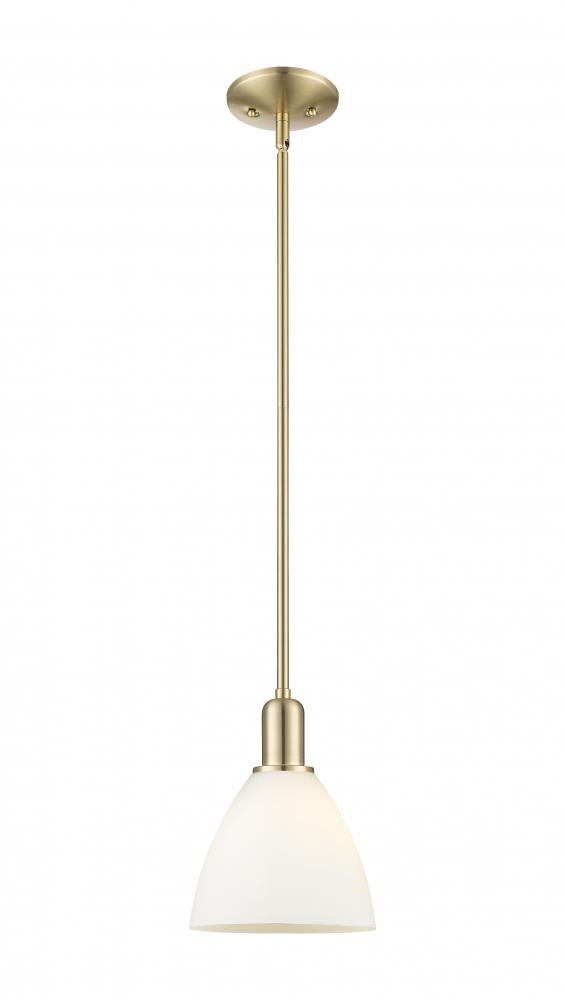 Bristol - 1 Light - 8 inch - Champagne Bronze - Stem hung - Mini Pendant