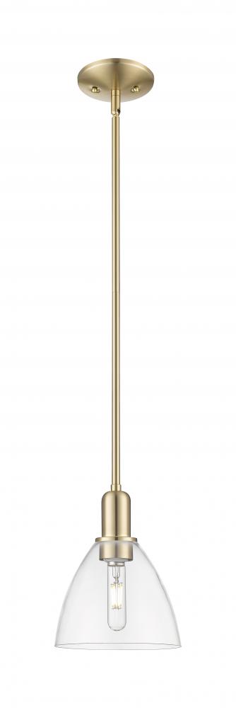 Bristol - 1 Light - 8 inch - Champagne Bronze - Stem hung - Mini Pendant