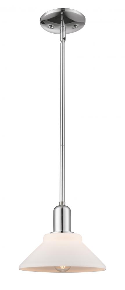 Orwell - 1 Light - 8 inch - Polished Chrome - Stem hung - Mini Pendant