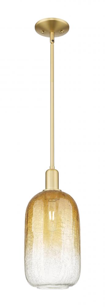 Brookhaven Cloche - 1 Light - 6 inch - Satin Gold - Mini Pendant