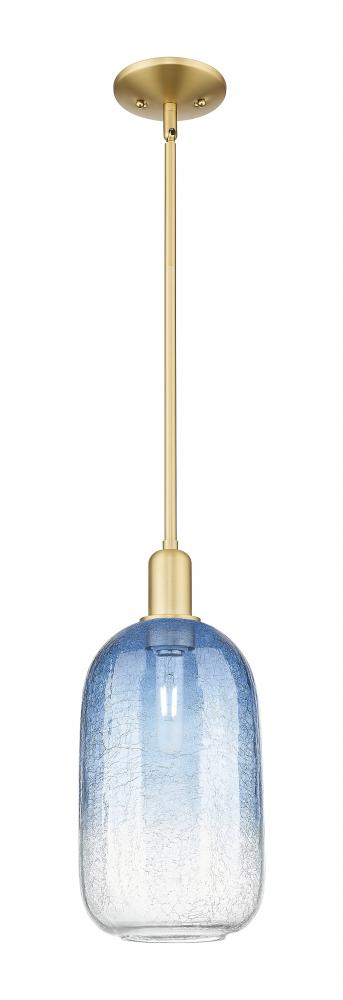 Brookhaven Cloche - 1 Light - 6 inch - Satin Gold - Mini Pendant