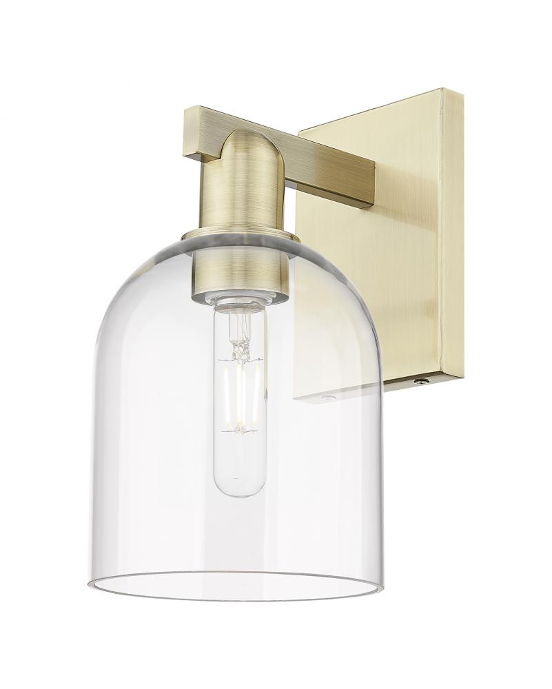 Bella - 1 Light - 6 inch - Antique Brass - Sconce