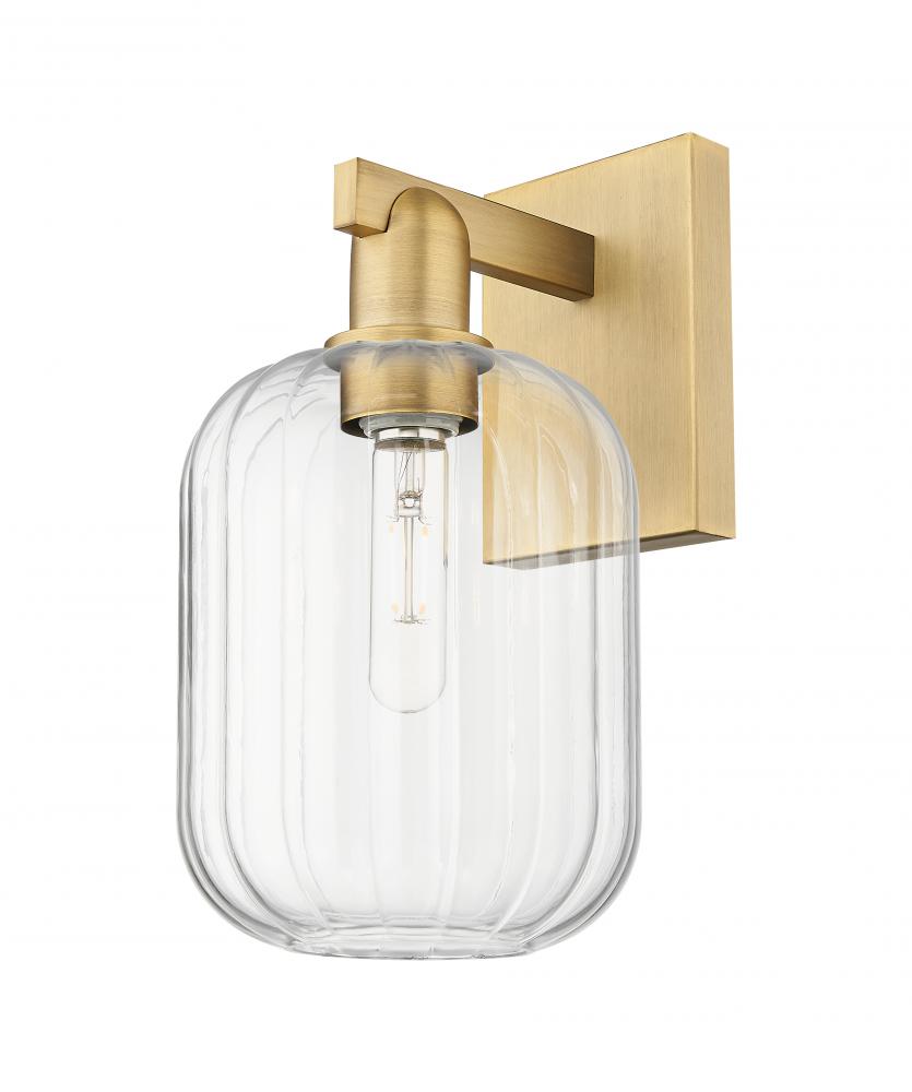 Preston - 1 Light - 6 inch - Brushed Brass - Sconce
