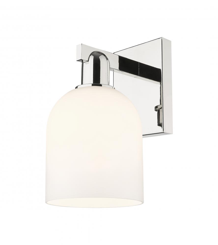 Bella - 1 Light - 6 inch - Polished Nickel - Sconce