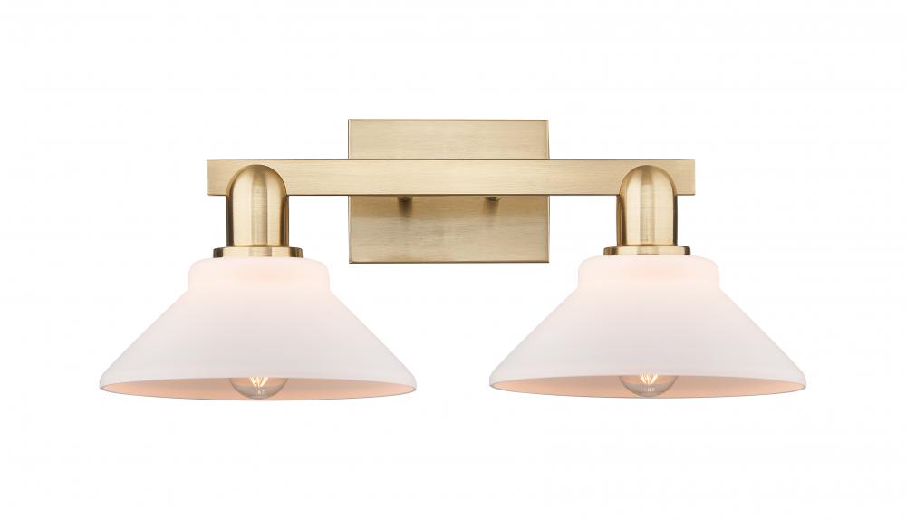 Orwell - 2 Light - 19 inch - Champagne Bronze - Bath Vanity Light