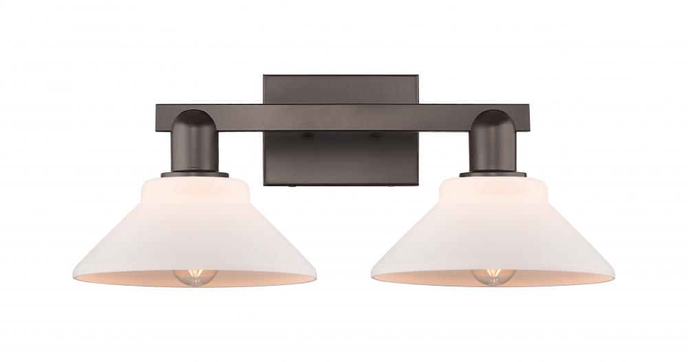 Orwell - 2 Light - 19 inch - Oil Rubbed Bronze - Bath Vanity Light