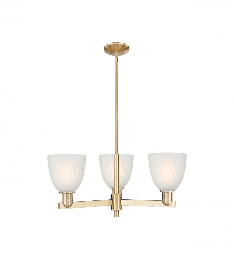 Castile - 3 Light - 28 inch - Champagne Bronze - Stem hung - Pendant