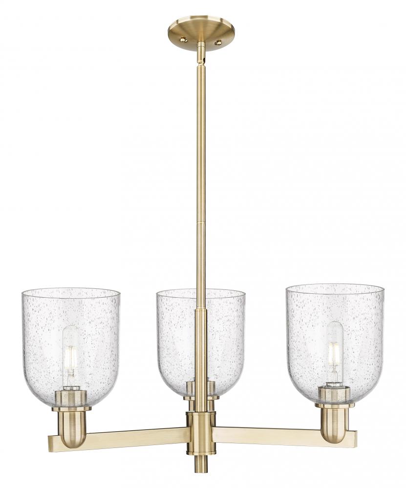 Bella - 3 Light - 27 inch - Champagne Bronze - Stem hung - Pendant