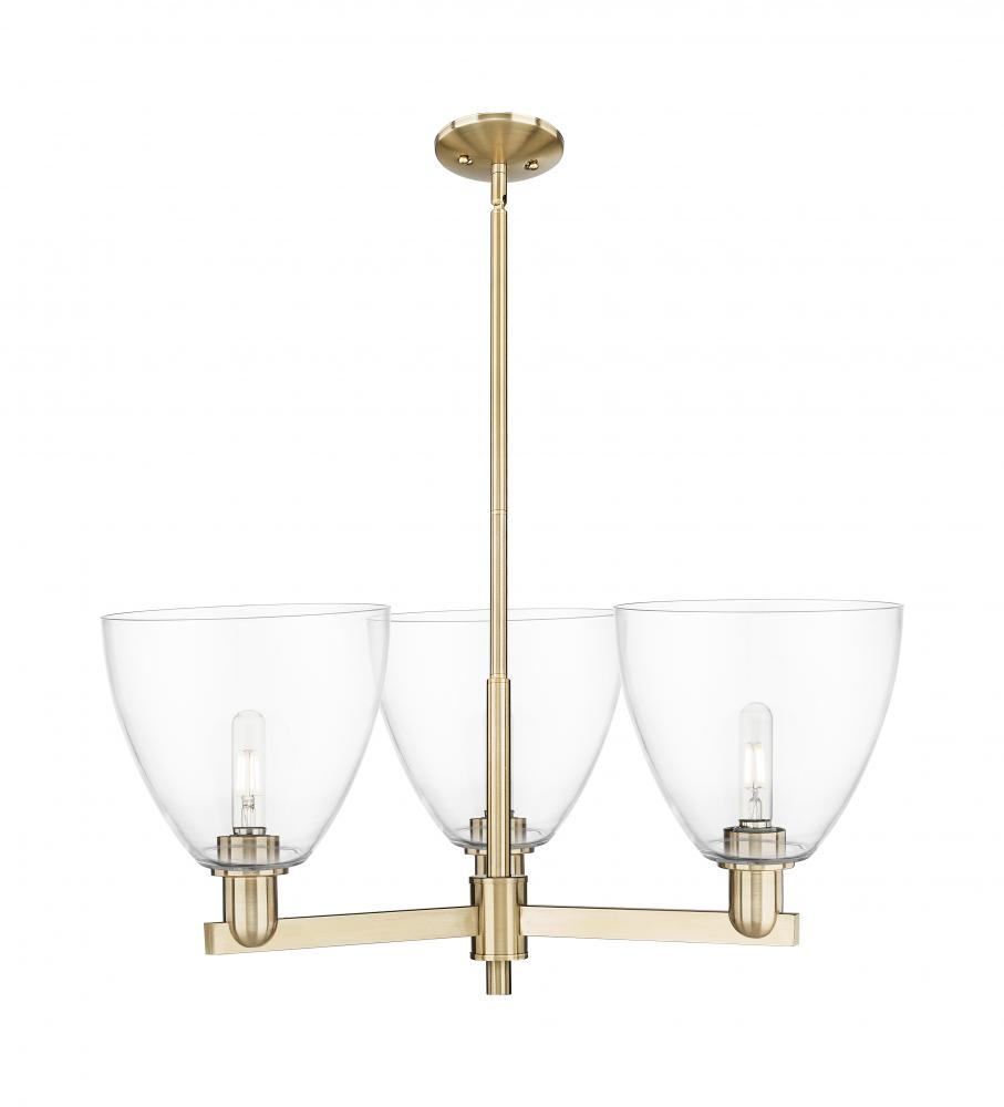 Bristol - 3 Light - 31 inch - Champagne Bronze - Stem hung - Pendant