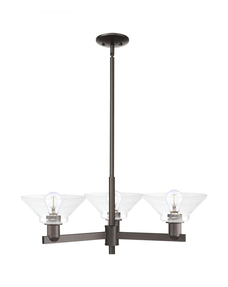 Orwell - 3 Light - 30 inch - Oil Rubbed Bronze - Stem hung - Pendant