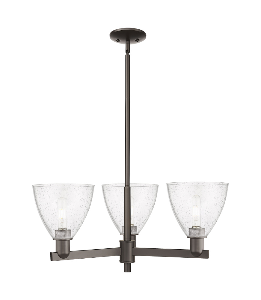Bristol - 3 Light - 29 inch - Oil Rubbed Bronze - Stem hung - Pendant