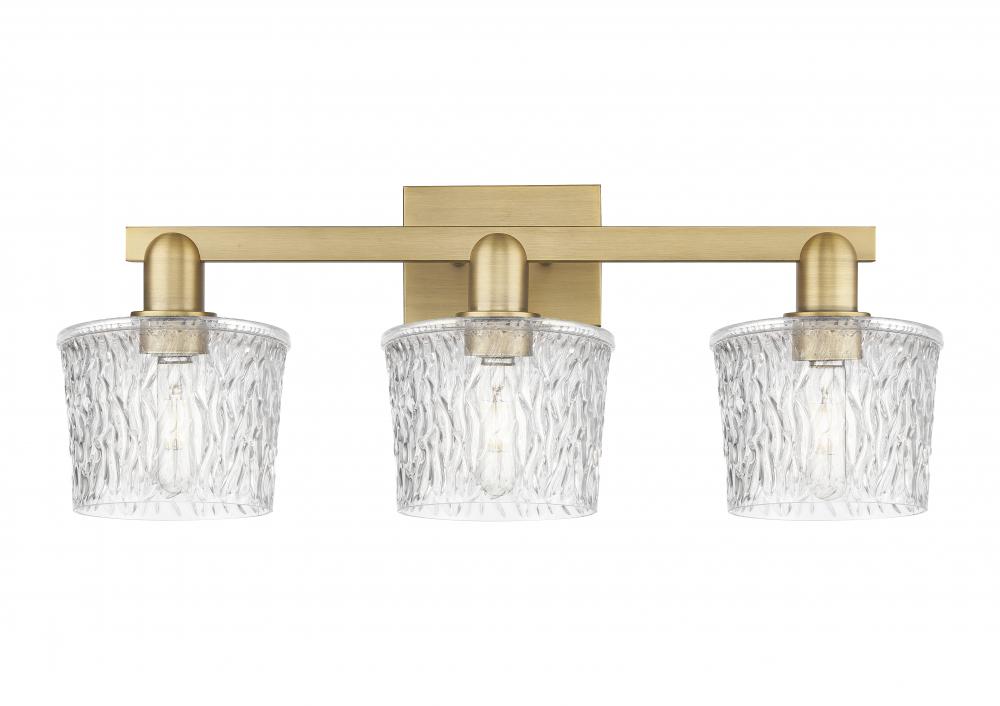 Niagara - 3 Light - 26 inch - Brushed Brass - Bath Vanity Light