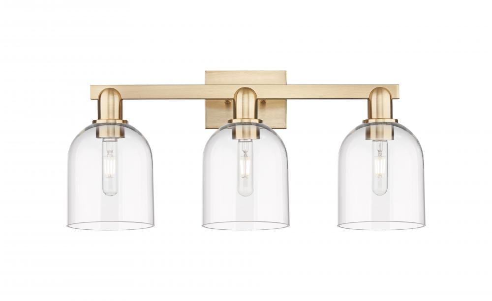 Bella - 3 Light - 25 inch - Champagne Bronze - Bath Vanity Light