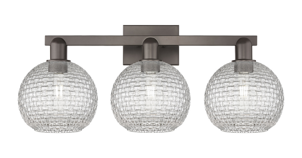 Athens - 3 Light - 27 inch - Oil Rubbed Bronze - Bath Vanity Light