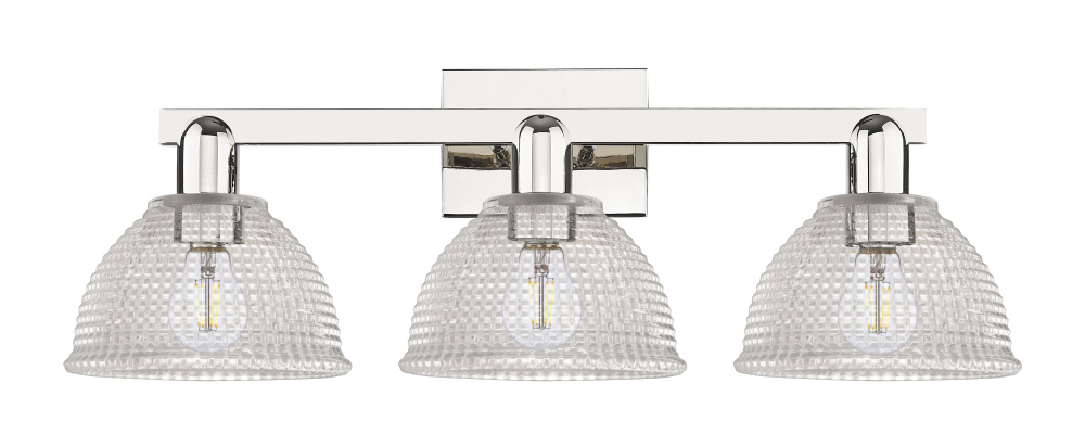 Arietta - 3 Light - 27 inch - Polished Nickel - Bath Vanity Light