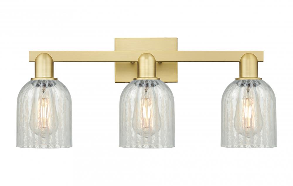Caledonia - 3 Light - 24 inch - Satin Gold - Bath Vanity Light
