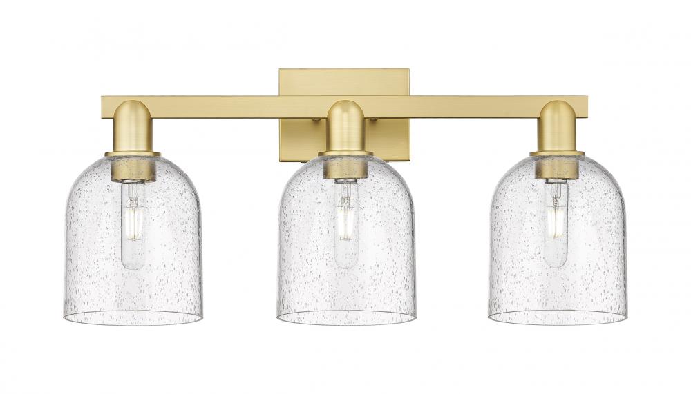 Bella - 3 Light - 25 inch - Satin Gold - Bath Vanity Light