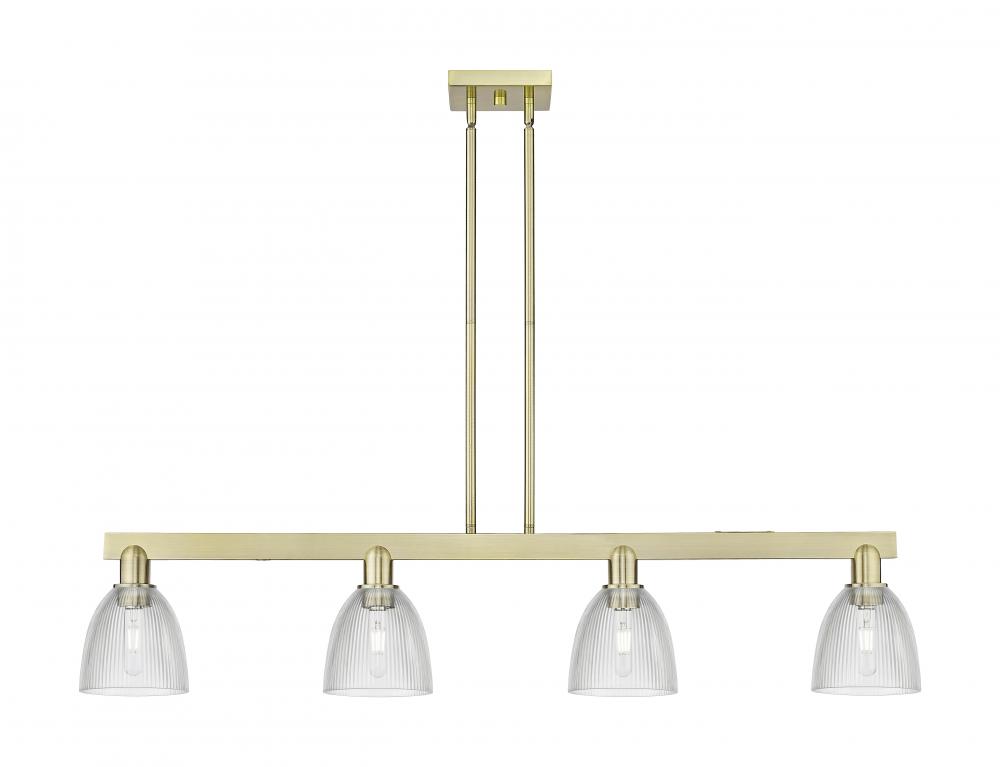 Castile - 4 Light - 49 inch - Antique Brass - Stem hung - Island Light
