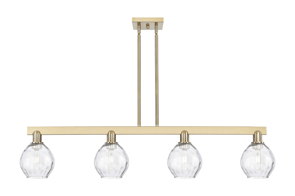 Waverly - 4 Light - 49 inch - Champagne Bronze - Stem hung - Island Light