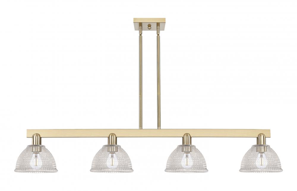 Arietta - 4 Light - 51 inch - Champagne Bronze - Stem hung - Island Light