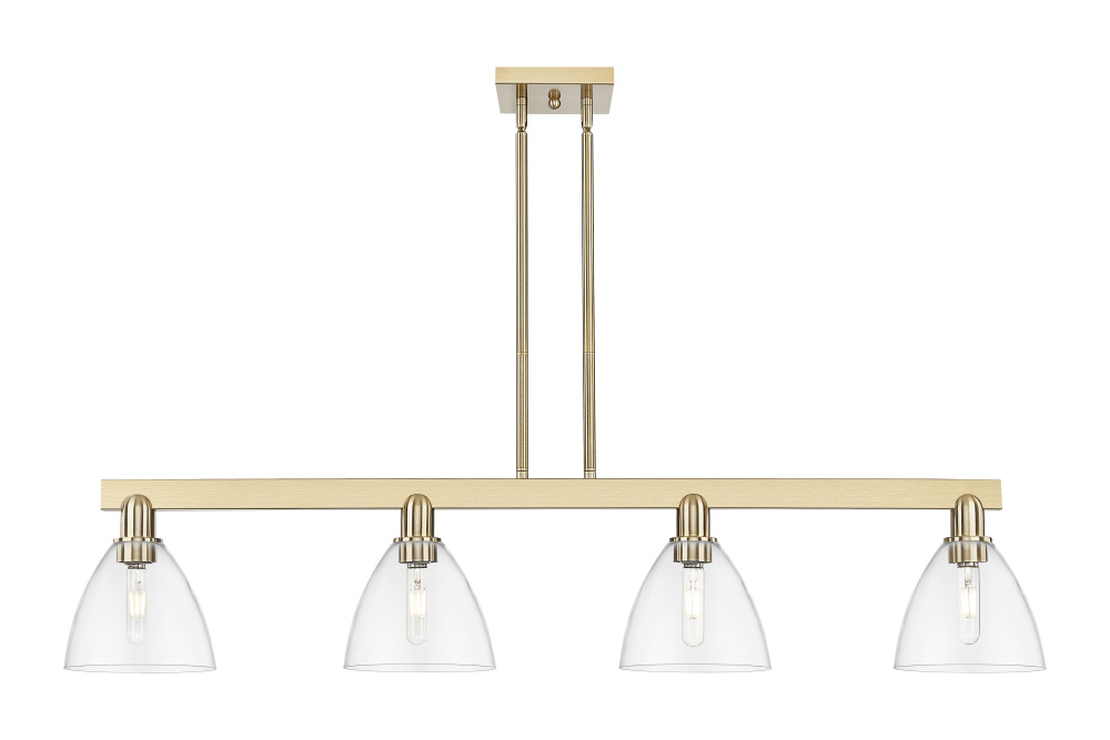 Bristol - 4 Light - 50 inch - Champagne Bronze - Stem hung - Island Light